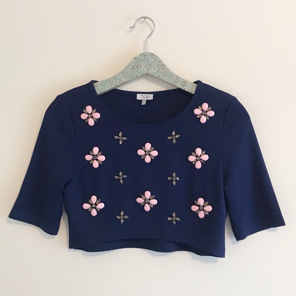 Tobi | Gem Crop Top